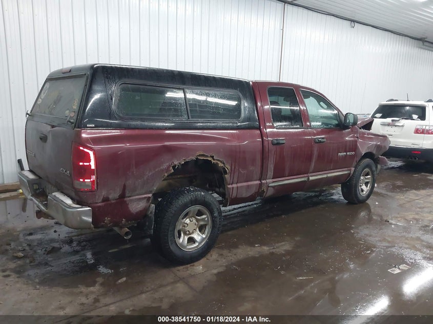 3D7HU18N72G198934 2002 Dodge Ram 1500 Slt/St