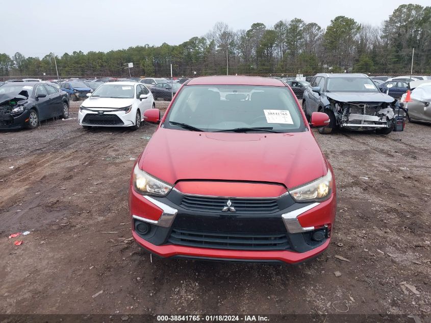 2017 Mitsubishi Outlander Sport 2.0 Es VIN: JA4AP3AU5HZ068900 Lot: 38541765