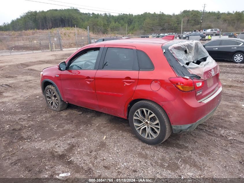 2017 Mitsubishi Outlander Sport 2.0 Es VIN: JA4AP3AU5HZ068900 Lot: 38541765