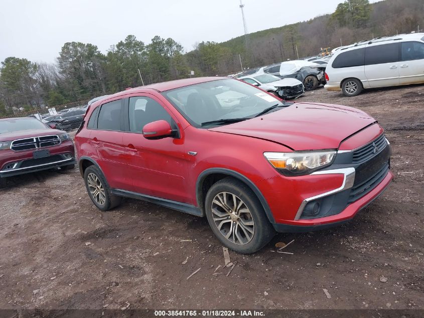 2017 Mitsubishi Outlander Sport 2.0 Es VIN: JA4AP3AU5HZ068900 Lot: 38541765