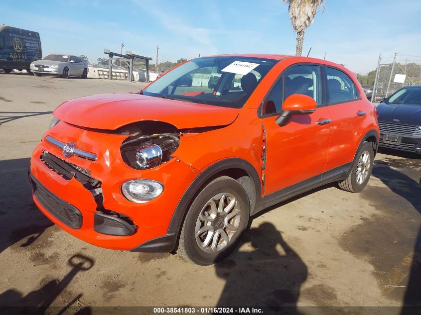 2017 Fiat 500X Pop VIN: ZFBCFXAB7HP629006 Lot: 38541803