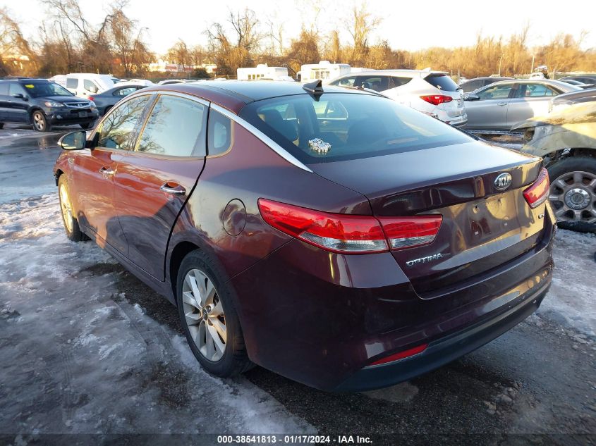 2017 Kia Optima Ex VIN: 5XXGU4L34HG174292 Lot: 38541813