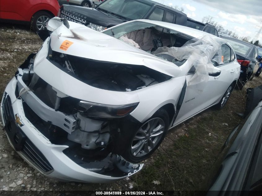 2018 Chevrolet Malibu Lt VIN: 1G1ZD5ST8JF130910 Lot: 38541859