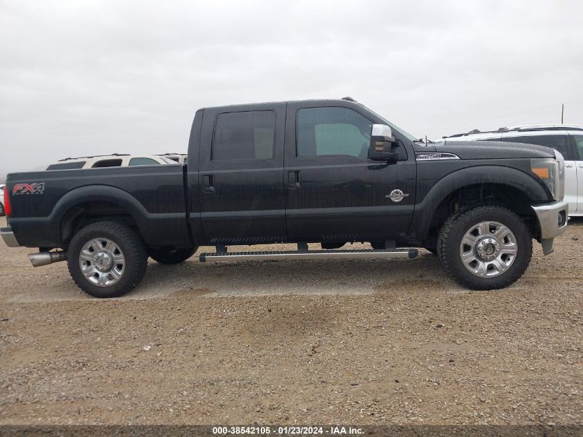 2012 Ford F-250 Lariat VIN: 1FT7W2BTXCEA97635 Lot: 38542105