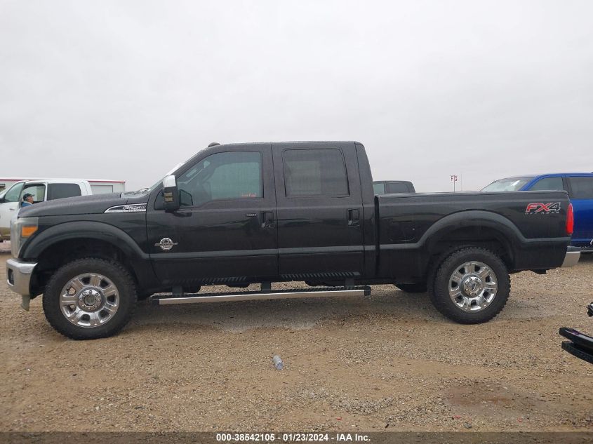 2012 Ford F-250 Lariat VIN: 1FT7W2BTXCEA97635 Lot: 38542105