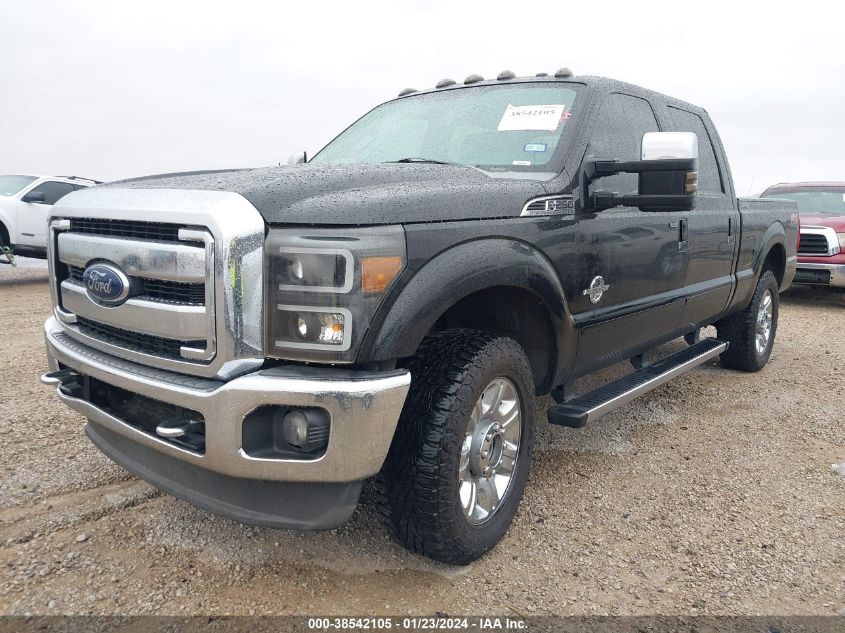 1FT7W2BTXCEA97635 2012 Ford F-250 Lariat