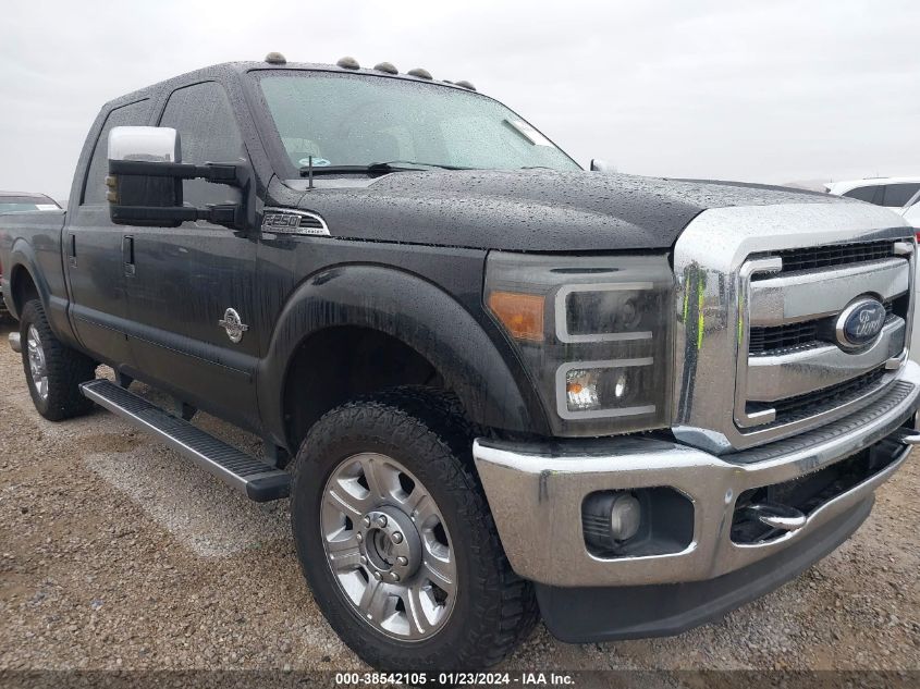 1FT7W2BTXCEA97635 2012 Ford F-250 Lariat