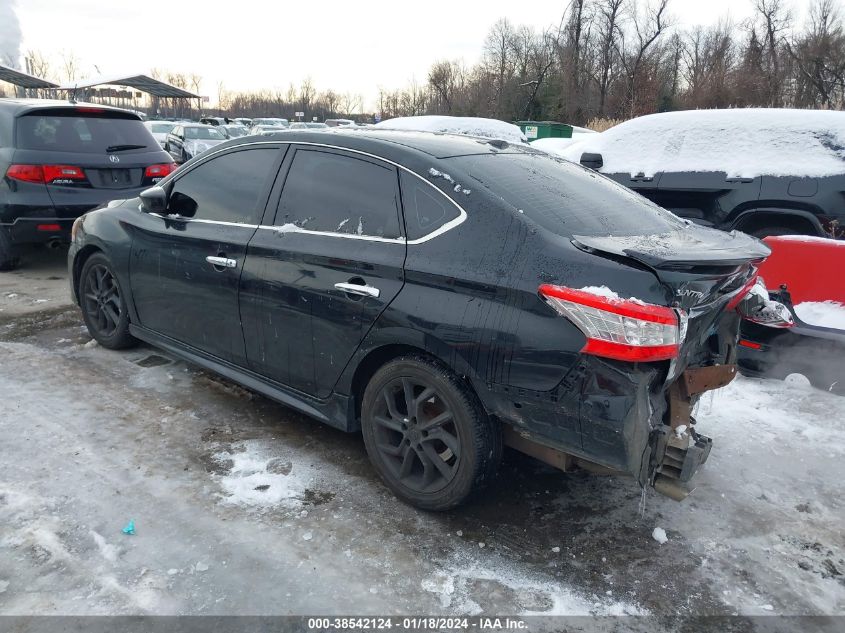 2013 Nissan Sentra Sr VIN: 3N1AB7AP2DL765726 Lot: 38542124