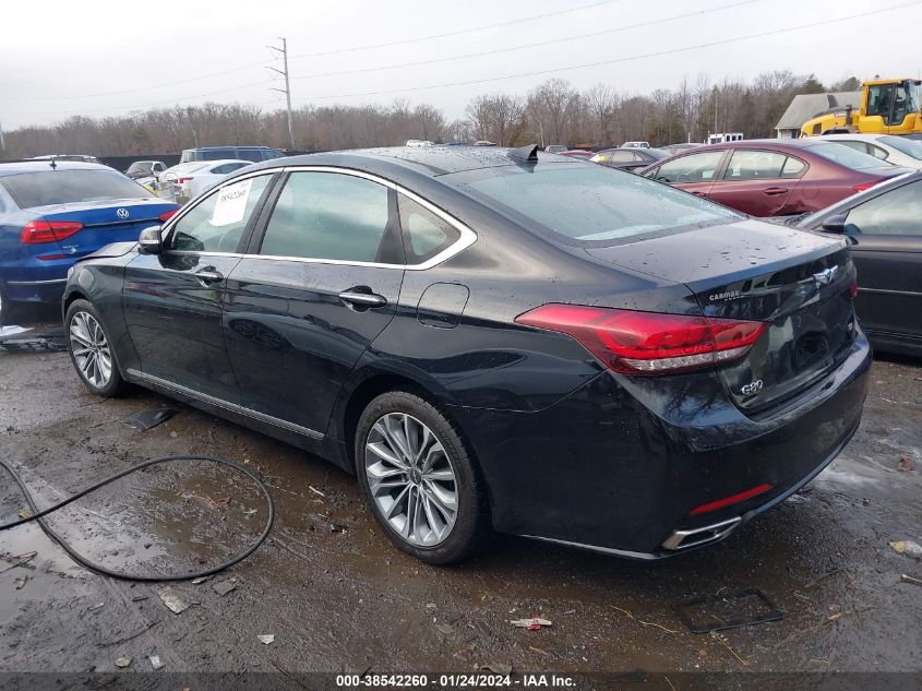 KMHGN4JE2HU192748 2017 Genesis G80 3.8