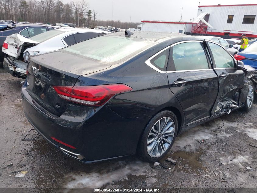 2017 Genesis G80 3.8 VIN: KMHGN4JE2HU192748 Lot: 38542260