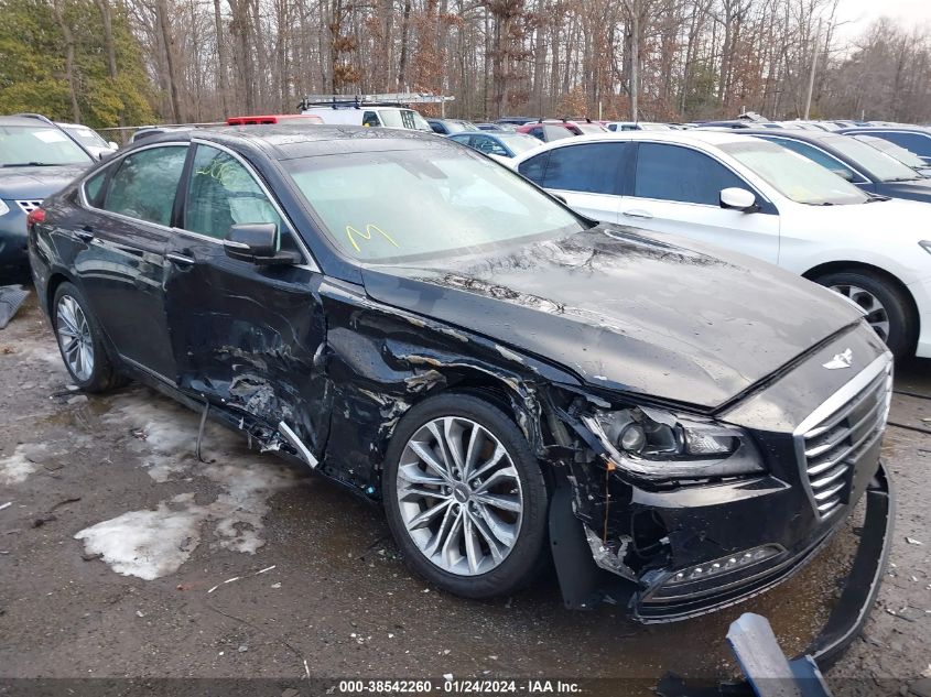 2017 Genesis G80 3.8 VIN: KMHGN4JE2HU192748 Lot: 38542260