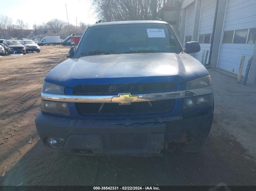 2003 Chevrolet Avalanche 1500 VIN: 3GNEK13T83G187815 Lot: 38542331