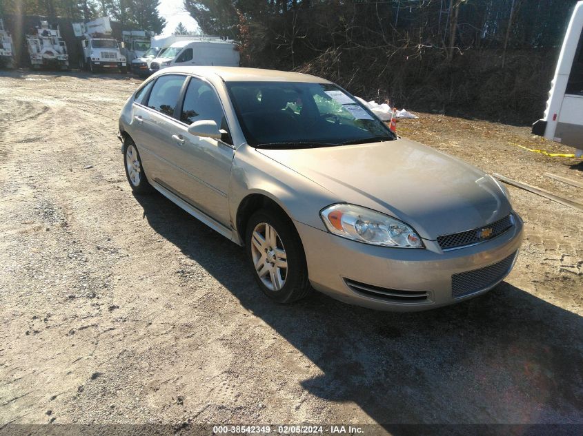 2012 Chevrolet Impala Lt VIN: 2G1WG5E34C1147977 Lot: 38542349