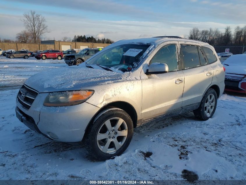 2007 Hyundai Santa Fe Limited/Se VIN: 5NMSH73E47H052095 Lot: 38542381