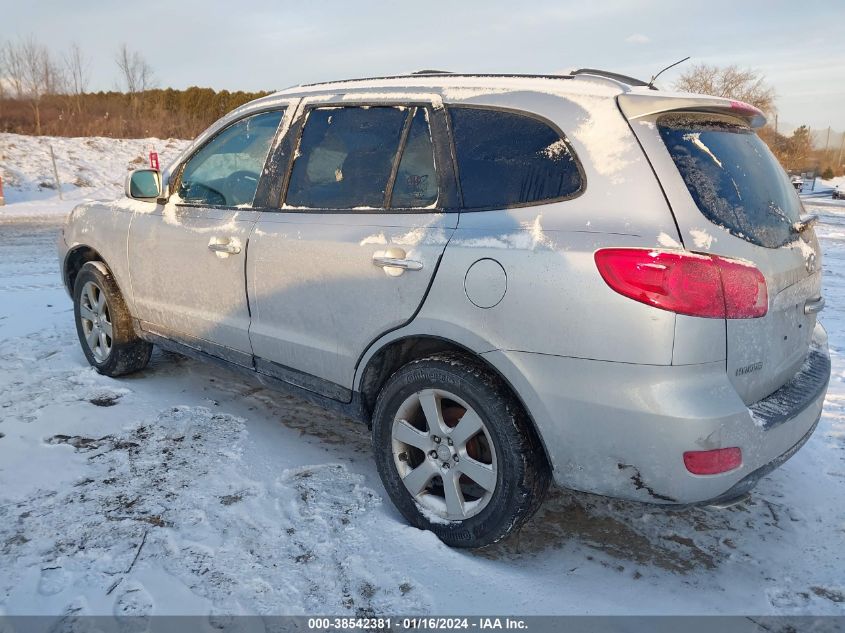 2007 Hyundai Santa Fe Limited/Se VIN: 5NMSH73E47H052095 Lot: 38542381