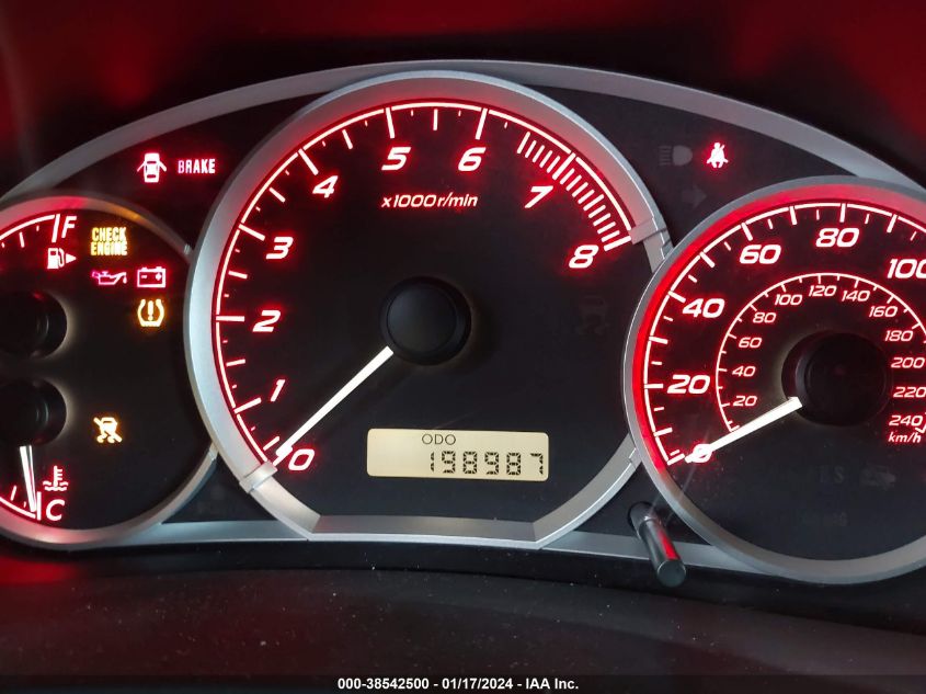 2009 Subaru Impreza Wrx VIN: JF1GE76609G506815 Lot: 38542500