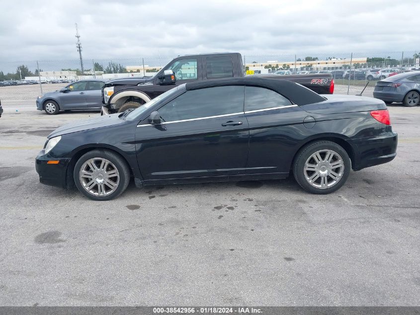 2008 Chrysler Sebring Touring VIN: 1C3LC55R38N123190 Lot: 38542956