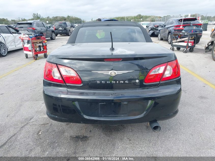 2008 Chrysler Sebring Touring VIN: 1C3LC55R38N123190 Lot: 38542956