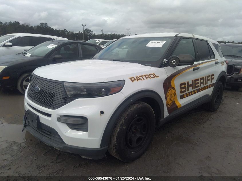 2020 Ford Police Interceptor Utility VIN: 1FM5K8AB2LGA41977 Lot: 38543076