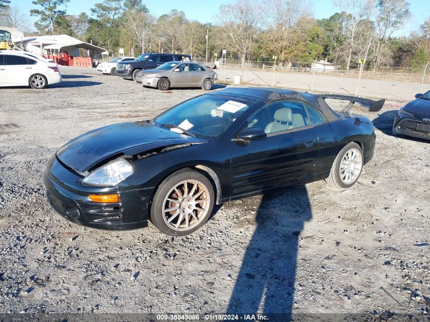 2004 Mitsubishi Eclipse Spyder Gs VIN: 4A3AE45G74E043050 Lot: 39144972