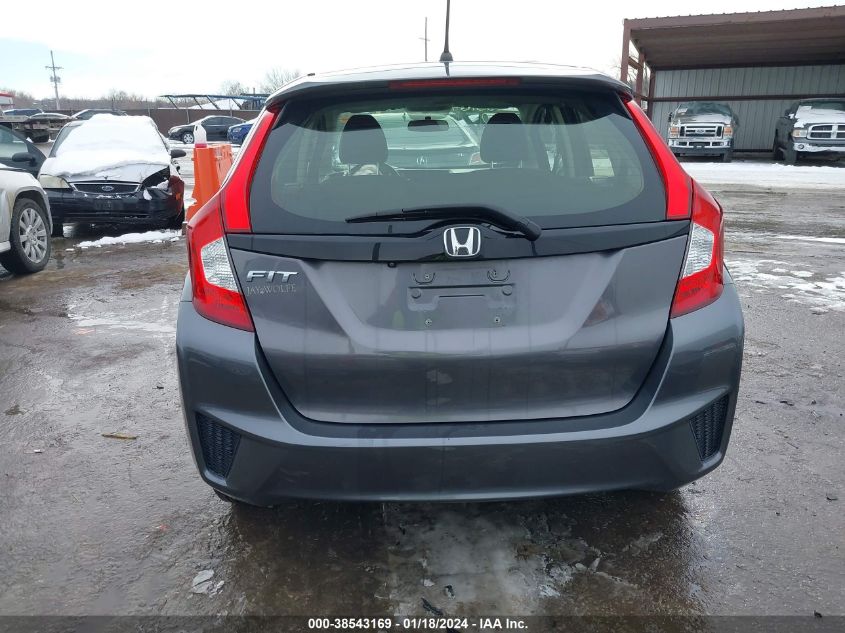 2017 Honda Fit Lx VIN: JHMGK5H52HS004846 Lot: 38543169