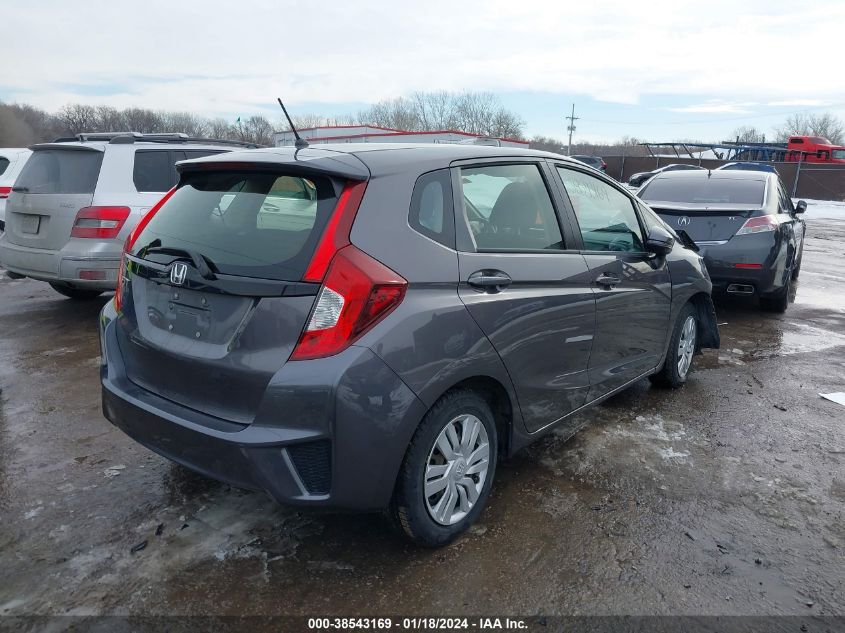 2017 Honda Fit Lx VIN: JHMGK5H52HS004846 Lot: 38543169