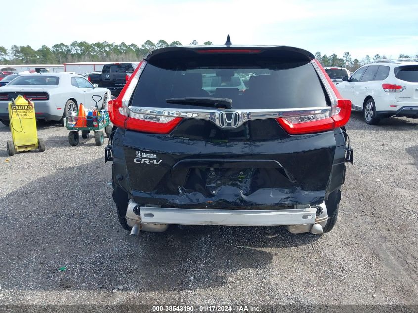 2019 Honda Cr-V Ex-L VIN: 2HKRW1H86KH510770 Lot: 38543190