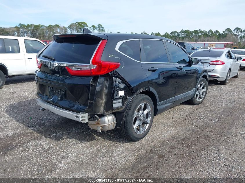 2019 Honda Cr-V Ex-L VIN: 2HKRW1H86KH510770 Lot: 38543190