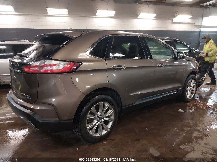 2019 Ford Edge Titanium VIN: 2FMPK4K99KBB03085 Lot: 38543207