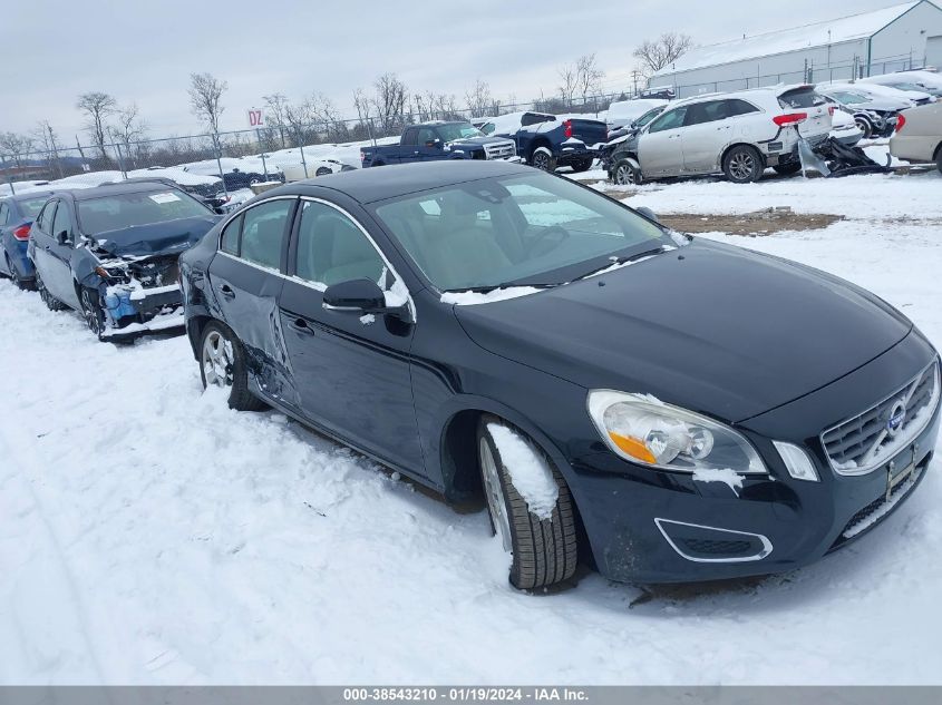 2013 Volvo S60 T5/T5 Platinum/T5 Premier/T5 Premier Plus VIN: YV1612FSXD1208635 Lot: 38543210