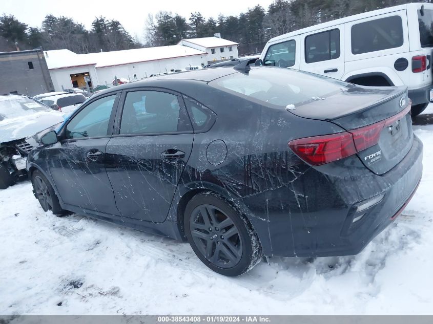 2021 Kia Forte Gt-Line VIN: 3KPF34AD3ME310070 Lot: 38543408