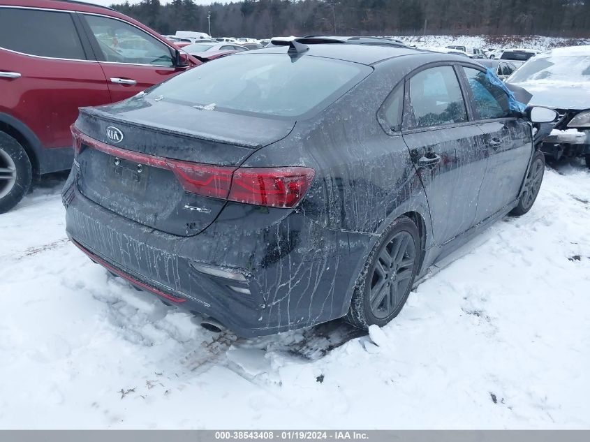 2021 Kia Forte Gt-Line VIN: 3KPF34AD3ME310070 Lot: 38543408