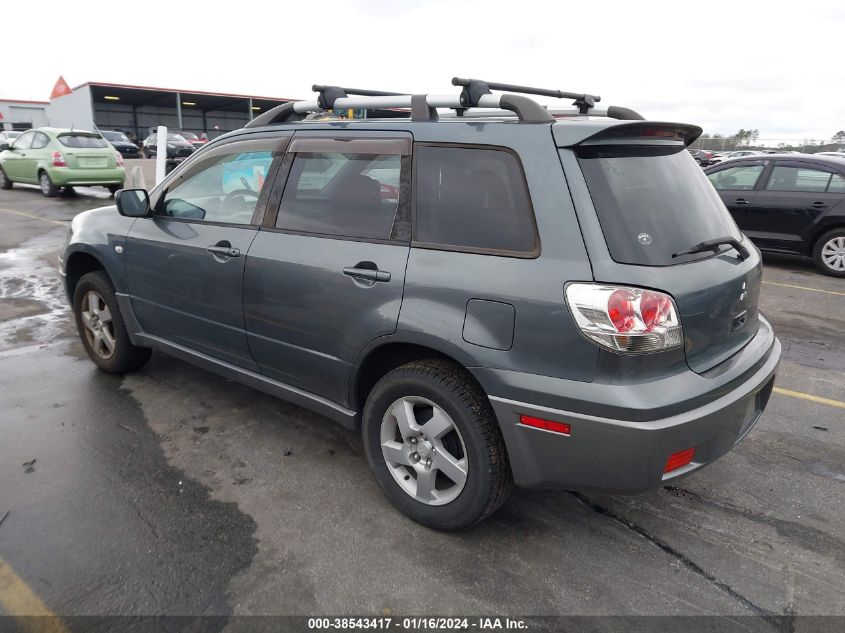 2004 Mitsubishi Outlander Xls VIN: JA4LX41F44U013636 Lot: 38543417