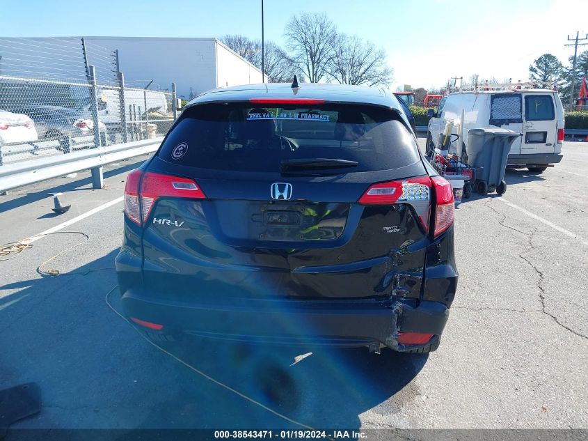 2016 Honda Hr-V Ex VIN: 3CZRU5H5XGM752380 Lot: 38543471