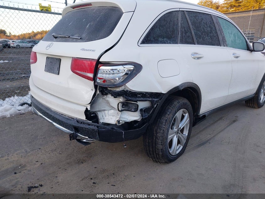 2018 MERCEDES-BENZ GLC VIN: WDC0G4KB0JV074387
