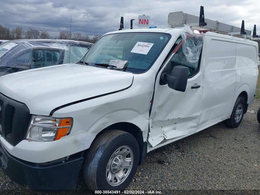 2020 Nissan Nv Cargo Nv2500 Hd Sv Standard Roof V6 VIN: 1N6BF0KY3LN808986 Lot: 38543491