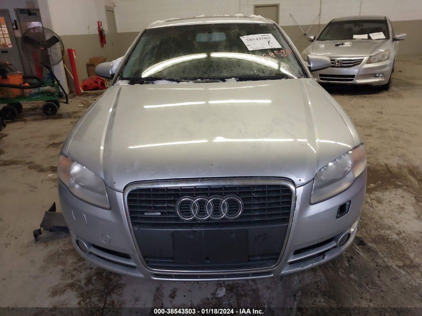 2005 Audi A4 2.0T VIN: WAUDF68EX5A439580 Lot: 38543503