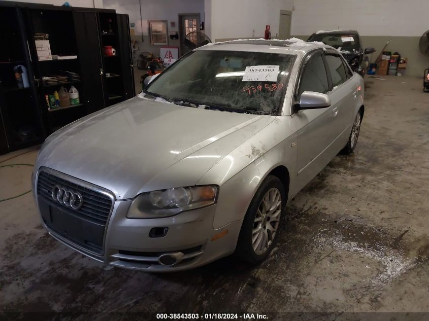 2005 Audi A4 2.0T VIN: WAUDF68EX5A439580 Lot: 38543503