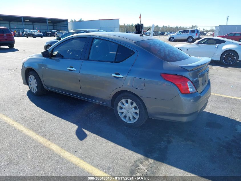 2017 Nissan Versa 1.6 Sv VIN: 3N1CN7AP7HL850499 Lot: 38543510