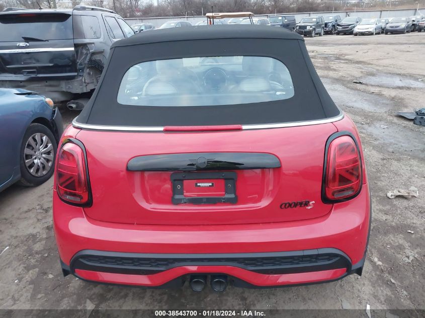 2023 Mini Convertible Cooper S VIN: WMW43DL07P3R21360 Lot: 38543700