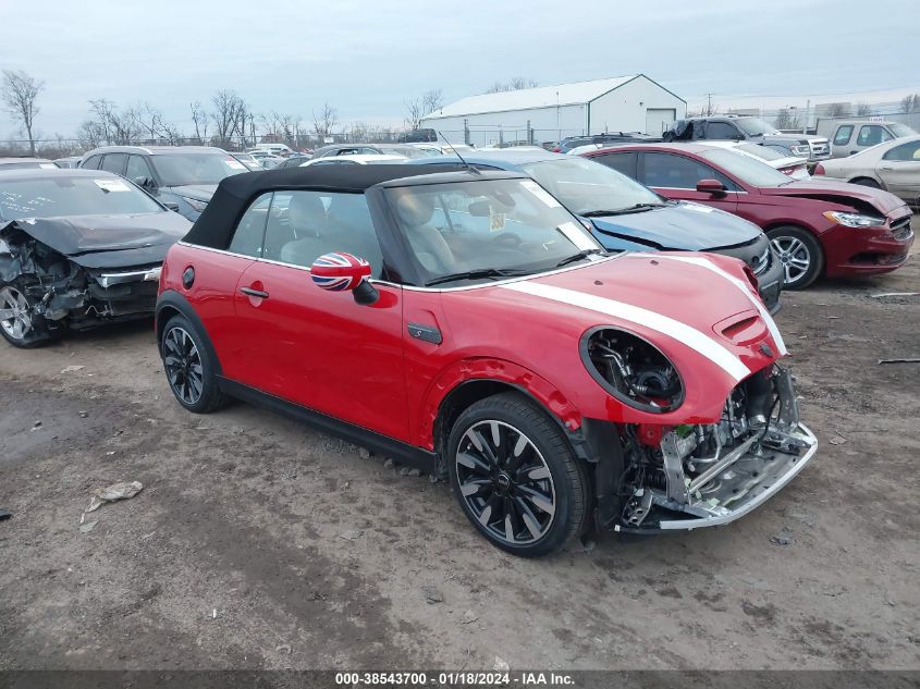 2023 Mini Convertible Cooper S VIN: WMW43DL07P3R21360 Lot: 38543700