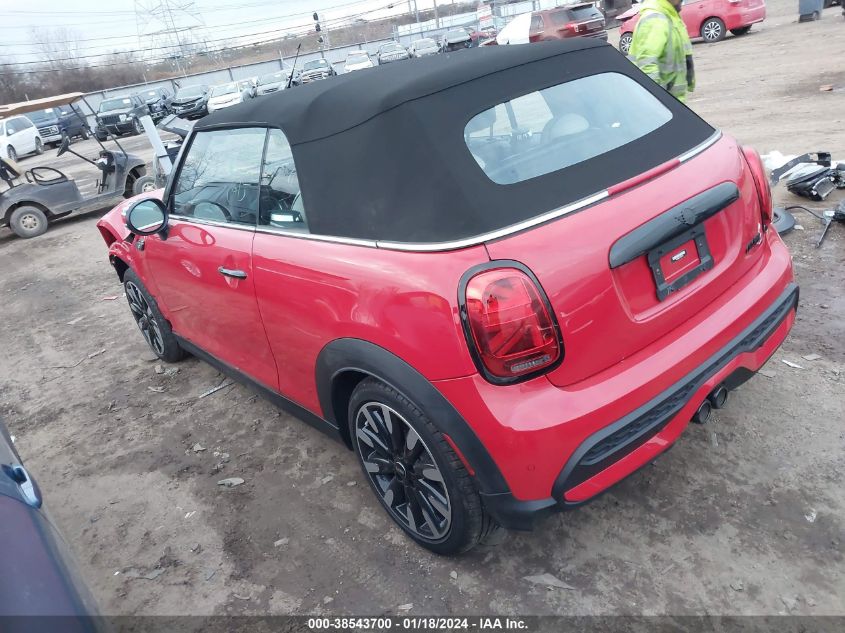 2023 Mini Convertible Cooper S VIN: WMW43DL07P3R21360 Lot: 38543700