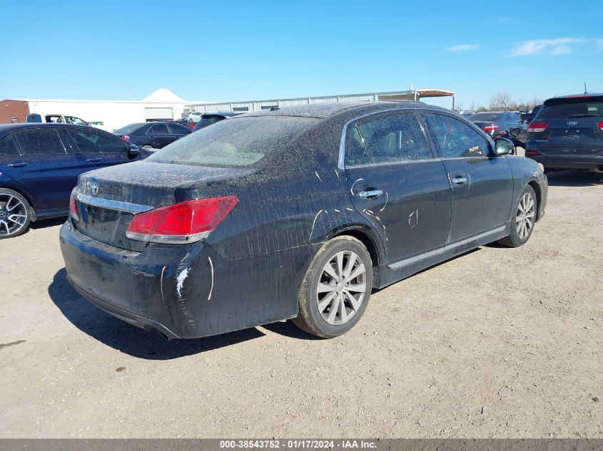 4T1BK3DB4CU442885 2012 Toyota Avalon Limited