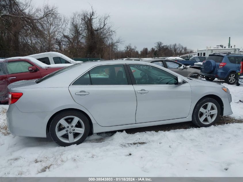 2012 Toyota Camry Se VIN: 4T1BF1FK5CU061634 Lot: 38543803