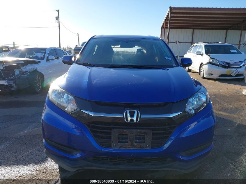 2018 Honda Hr-V Lx VIN: 3CZRU6H37JG726362 Lot: 38543939