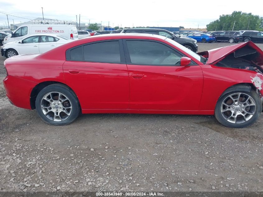 2016 Dodge Charger Sxt VIN: 2C3CDXJG7GH357398 Lot: 38543948