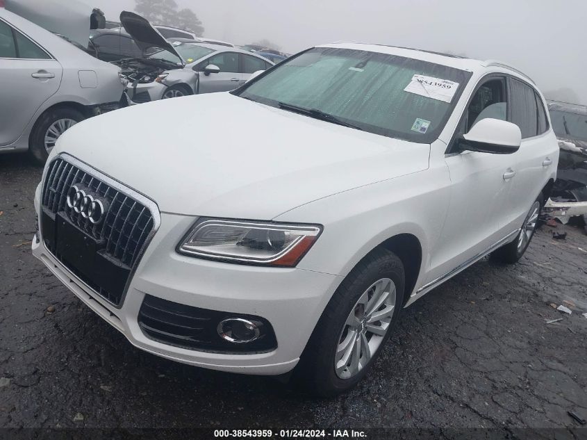 2016 Audi Q5 2.0T Premium VIN: WA1C2AFP4GA015522 Lot: 38543959