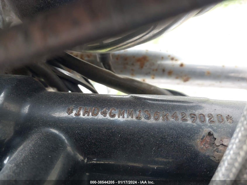 2006 Harley-Davidson Xl883 L VIN: 1HD4CMM136K429020 Lot: 38544205