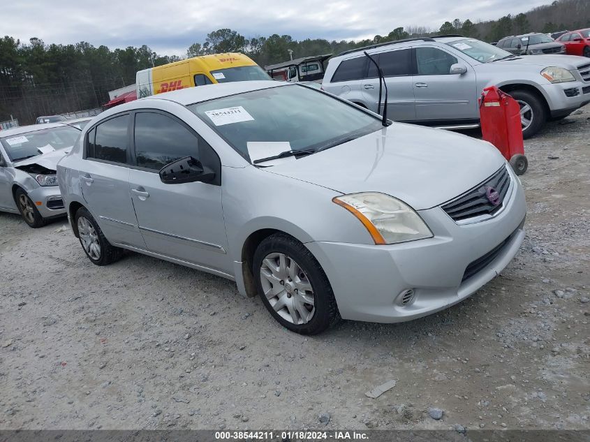 2012 Nissan Sentra 2.0 S VIN: 3N1AB6AP6CL672345 Lot: 38544211