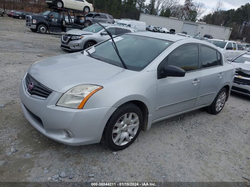 2012 Nissan Sentra 2.0 S VIN: 3N1AB6AP6CL672345 Lot: 38544211